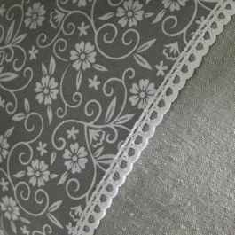 Today TOD1700216733065 Cojín Decorativo HOY CHARME Estampado Chambray con Bordado Capucine 30x50 cm