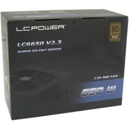 LC-Power LC6650 V2.3 Fuente Alimentación PC 650W 80 PLUS Bronze ATX 2.3 Negro