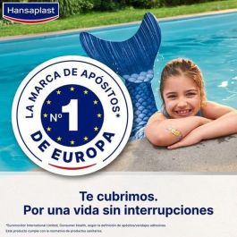 Hansaplast HP AQUAPROTECT KIDS Apósitos Impermeables para Niños, Protección Total contra el Agua, 20 unidades