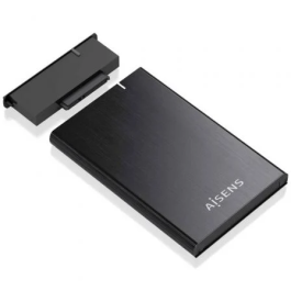 AISENS - CAJA EXTERNA 2,5" ASE-2528B 9.5MM SATA A USB 3.0/USB3.1 GEN1, NEGRA