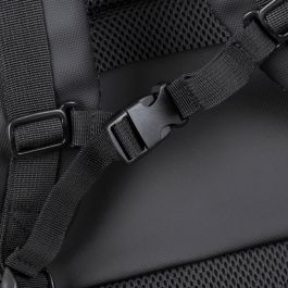 Rivacase Tegel 8465 Mochila casual para portátil 17.3" negra de poliéster ECO-FRIENDLY RPET unisex