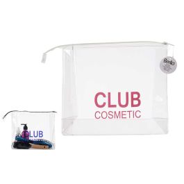 Neceser plástico cosmético Berilo 35x25x2.5 cm - Morado/Rosa (36 Unidades) Precio: 73.50000042. SKU: B14MH3YDVP