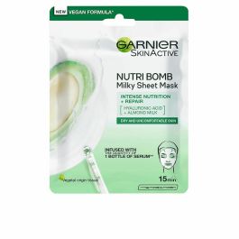 Garnier SKINACTIVE NUTRI BOMB Mascarilla Facial nutritiva reparadora con leche de almendra y ácido hialurónico 1 unidad Precio: 3.50000002. SKU: S0598560