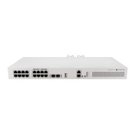MIKROTIK CRS418-8P-8G-2S+RM Cloud Router/Switch L2/L3 Gigabit Ethernet 16 Puertos PoE 1U Montaje en Rack