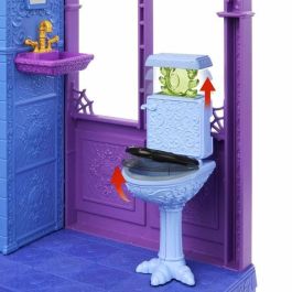 Monster High Jbf16 Hotel Buuutique de Monster High con 5 zonas de juegos y más de 13 accesorios, casa de muñecas