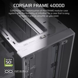 Corsair FRAME 4000D Midi Tower PC Blanco CC-9011291-WW