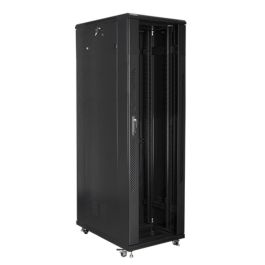 Lanberg FF01-8042-12B Rack 19 Pulgadas 42U 800x1000 mm Negro IP20 con Ruedas y Cerradura