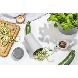 Zwilling 36610-001-0 Rallador Giratorio en espiral Z-Cut 3 cuchillas de Acero Inoxidable y Plástico Gris