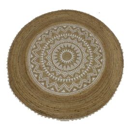 Alfombra DKD Home Decor Marrón Mandala (200 x 200 x 0,75 cm)