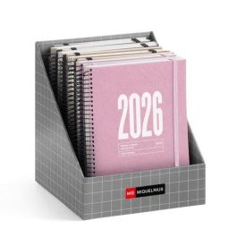 Agenda Anual (2026) Miquelrius Recycled Espiral Tapa Dura Con Goma Plus 155X213 Surtido Expositor De 10 Precio: 138.5000001. SKU: B12WFCPQQC