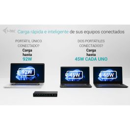 Hub USB i-Tec C31KVMDOCKPDPRO Negro