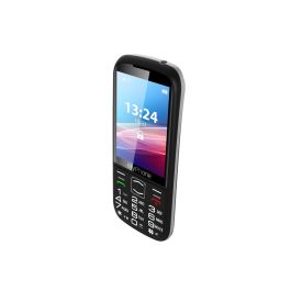 Myphone Halo 4 - Teléfono Móvil con Teclas Grandes, Botón SOS, 4G LTE, Dual SIM, Pantalla 3.5", Cámara 2 MP, 2500 mAh - Negro