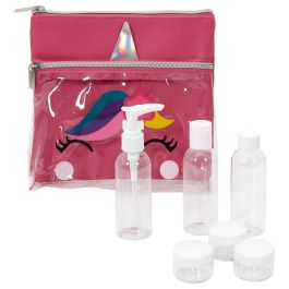 Tom et Zoe Kit Viaje Neceser Animal - Modelos Surtidos (Gato, Oso, Unicornio, Jirafa) con 3 Botellas y 3 Botes - Ideal Avión Cabina Precio: 5.68999959. SKU: B16EQGPWRK