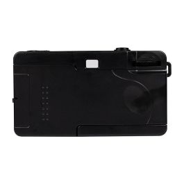 Ilford Sprite 35 II - Cámara Analógica Compacta de 35 mm, Negro y Plata, con Flash Integrado