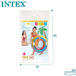 Intex Flotador Rueda de Colores 91 cm con Asas (+9 Años) PVC Modelos Surtidos