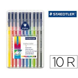 Rotulador Staedtler Triplus Color 323 Estuche De 10 Unidades Colores Surtidos