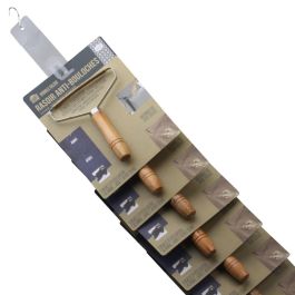 Je cherche une Idee Rastrillo Quitapelusas y Bolitas para Tejidos con Mango de Madera 16x12.5 cm