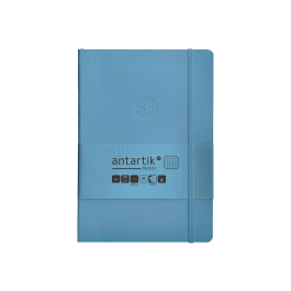 Antartik Cuaderno A5 Tapa Blanda Hojas Cuadriculadas Azul Claro 80 Hojas 80gr FSC