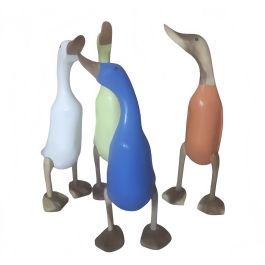 DKD Home Decor Figura Indo 1c25 Balines Madera 28 x 43 x 14 cm (4 Unidades) Precio: 80.50000046. SKU: B187WQF5SQ