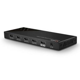 Lindy 4 Puertos HDMI 2.0 18G Splitter Soporta 4K 60Hz HDR HDCP 2.2 para múltiples pantallas
