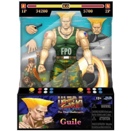 Jada JAD4006333088261 Figuras de Metal Ciencia Ficción Guile 6,5 cm
