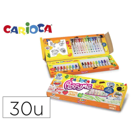 Carioca Rotulador Perfume Caja 30 Unidades Colores Surtidos Punta Cónica y Stamp Precio: 16.98999962. SKU: B1GYF8KJ9M