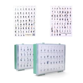 Grafitos Marjal Expositor 60 escobillas de carbón más vendidas (120 juegos) con póster y muestrario Precio: 467.49999956. SKU: B16K4JNB4N