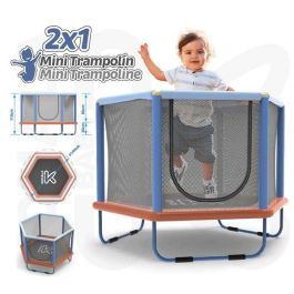 Trampolín infantil mini 2 en 1 kohala baby 140 x 110 cm altura 110 cm Trampolín infantil mini 2 en 1 kohala baby 140 x 110 cm altura 110 cm