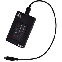 Apricorn SSD Aegis Fortress L3 2TB, USB 3.1, Protección por Contraseña, Cifrado Hardware AES XTS 256-bit FIPS 140-2 Nivel 3