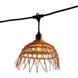 Guirnalda de luces - LUMISKY - Hawaii Light - Conectable - Exterior - Pantalla de poliratán - 10 bombillas LED de filamento E27 Precio: 121.99580096. SKU: B15RYDX8D2