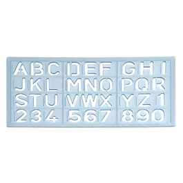 Csp Plantilla Rotulación 1585 Letras y Números 15 mm Plástico Transparente Precio: 1.88999943. SKU: B1DR5V2EED