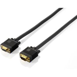 Equip Cable Extensión VGA HD15 Macho/Hembra 1.8m 1024x768/60Hz Negro Blister