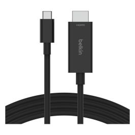 Belkin AVC012bt2MBK Cable USB C a HDMI 2.1, 2m, Resolución 8K 60Hz, HDR10+, Negro Precio: 107.49999975. SKU: B12J4Y8NGY