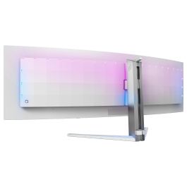 Philips 49M2C8900 Monitor Curvo 48.9 Pulgadas Dual QHD QD-OLED 240Hz 0.03ms USB-C Gaming Blanco