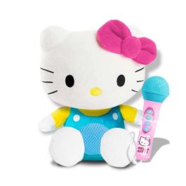 Hello Kitty Amplificador de Voz Peluche con Micrófono para Cantar y Grabar Música con Sonido y Luces 22x18x26cm 3+ Años Precio: 38.68128. SKU: B1GCETBC8L