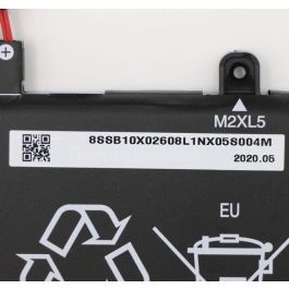 Lenovo Batería Recargable LG L19L3PD5 para Portátiles ThinkPad EE15 Gen 2 AMD, 3 Celdas, 11.1V, 4050mAh, 45Wh