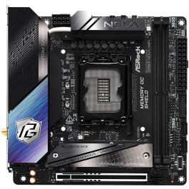 ASRock Z890I NOVA WiFi Placa Base Intel Z890 LGA 1851 DDR5 Wi-Fi 7 Mini-ITX (1851) (D)