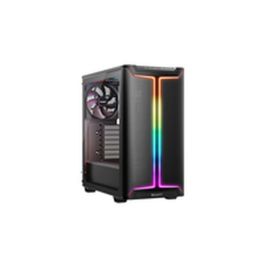 be quiet! Pure Base 501 DX Caja PC Midi Tower Negra con Ventana Lateral, Iluminación RGB, Compatible ATX, Filtro Antipolvo
