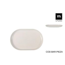 La Mediterranea Fuente Ovalada Ivory Nordic Brillo 20 cm x 13 cm x 2 cm (24 Unidades) Precio: 54.49999962. SKU: B17BPPQF8Q