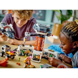 Lego City Base Espacial Y Plataforma de Lanzamiento 60434 - Set de Exploración Espacial con Nave, 6 Minifiguras y Robot
