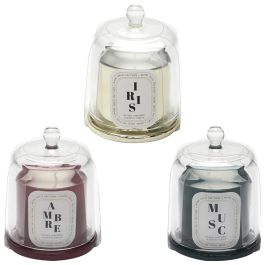 Home Deco Factory Vela Perfumada Con Joya Pulsera Pour Elle Ambre, Flor De Iris, Almizcle Blanco