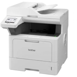 Brother MFC-L5710DN Impresora Multifunción Láser Monocromo con Fax y Dúplex Automático, Color Blanco