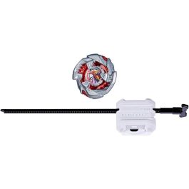 HASBRO 4-70TP Juego Kit Inicial Scarlet Garuda Beyblade X, top de rotación derecha y tipo equilibrio, con lanzador
