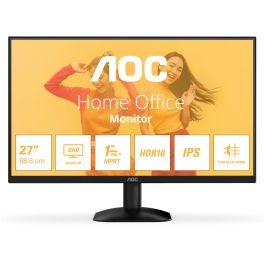 AOC Q27B35E Monitor 27" QHD Panel IPS Negro Precio: 118.49999964. SKU: B1G4MLXQYS