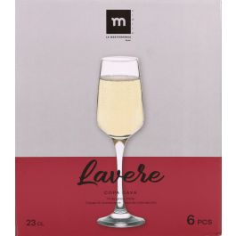 Set 6 Copas Champagne Lavere 230 ml - La Mediterranea (4 Cajas) Set 6 Copas Champagne Lavere 230 ml - La Mediterranea (4 Cajas)