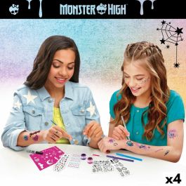 Estudio de Moda Monster High Creeperific Tatuajes Temporales