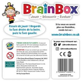 Juego de mesa - BrainBox - Animales - Juego de observación y memoria - 1 jugador o más - 8 años o más Juego de mesa - BrainBox - Animales - Juego de observación y memoria - 1 jugador o más - 8 años o más