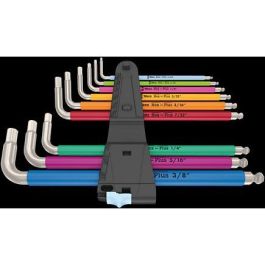 Wera 3950/9 Hex-Plus Multicolour Imperial Edelstahl - Juego de llaves hexagonales de acero inoxidable Precio: 67.50000004. SKU: B12JQXQMVX