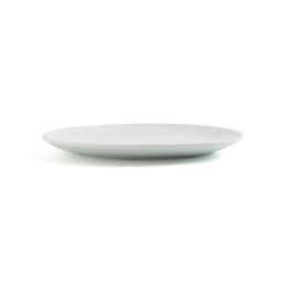 Ariane Fuente Oval Porcelana Vital Coupe 21 cm (12 Unidades) Cerámica Blanco Brillo
