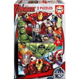 Puzzle 2x48 piezas avengers Puzzle 2x48 piezas avengers
